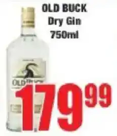 Boxer Old Buck Dry Gin offer