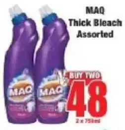 Boxer MAQ Thick Bleach Assorted offer