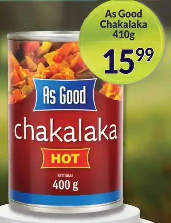 Super Save As Good Chakalaka offer