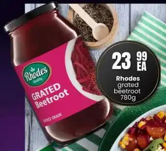 Super Save Rhodes grated beetroot offer