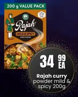 Super Save Rajah curry powder mild & spicy offer