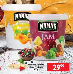 Super Save Mammas Apricot/ Mixed Fruit Jam offer