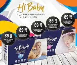 Super Save Hi baby active gold diapers offer