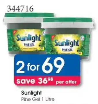 Clicks Sunlight Pine Gel offer