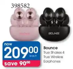Clicks Bounce True Shakes 4 True Wireless Earphones offer
