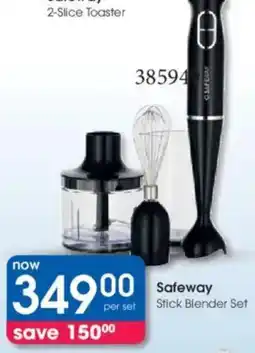 Clicks Safeway Stick Blender Set offer