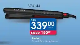 Clicks Revlon SmoothStay Straightener offer