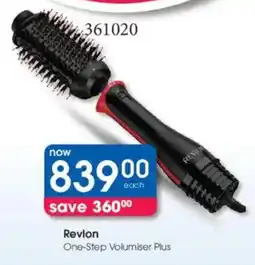 Clicks Revlon One-Step Volumiser Plus offer