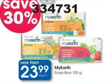Clicks MyEarth Soap Bars offer