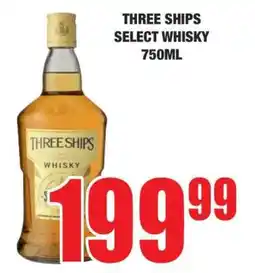 Boxer Three Ships Select Whisky 750ml offer
