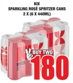 Boxer KIX Sparkling Rosé Spritzer Cans offer