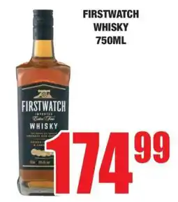 Boxer FIRSTWATCH WHISKY 750ML offer