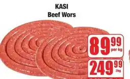 Boxer KASI Beef Wors offer