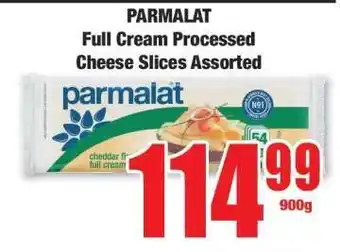 Boxer PARMALAT Full Cream Processed Cheese Slices Assorted offer