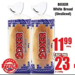 Boxer BOXER White Bread (Unsliced) offer
