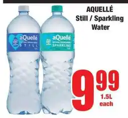 Boxer aQuellé STILL/SPARKLING WATER offer