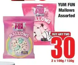 Boxer YUM FUN Mallows Assorted offer