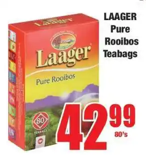 Boxer Laager Pure Rooibos Teabags offer