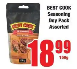 Boxer BEST COOK Seasoning Doy Pack Assorted offer