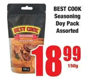 Boxer BEST COOK Seasoning Doy Pack Assorted offer