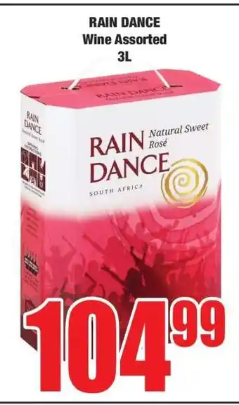 Boxer RAIN DANCE Wine Assorted 3L offer