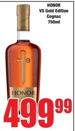Boxer HONOR VS GOLD EDITION COGNAC 750ML offer