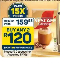Pick n Pay Hypermarket Nescafé Cappuccino Assorted 8/10s offer