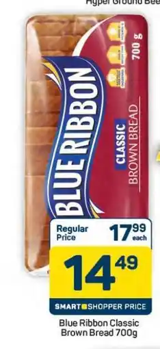 Pick n Pay Hypermarket BLUE RIBBON CLASSIC BROWN BREAD 700g offer