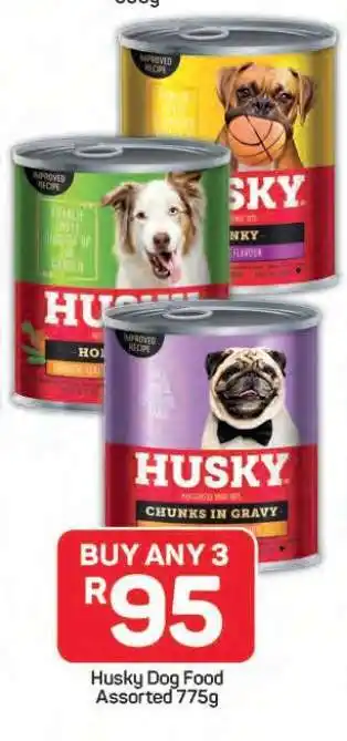 Pick n Pay Hypermarket Husky Dog Food Assorted 775g offer