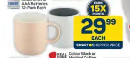 Pick n Pay Hypermarket Colour Block or Matted Coffee Mug offer