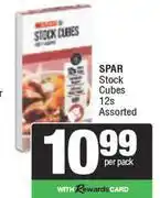 Spar Spar Stock Cubes Assorted-12 Per Pack offer