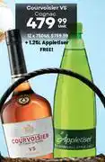 Liquor Junction Courvoisier VS Cognac-750ml Free Appletiser 1.25L offer