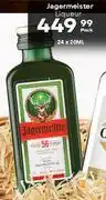 Liquor Junction Jagermeister Liqueur-24 x 20ml offer