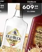 Liquor Junction Old Buck Gin-12 x 200ml offer