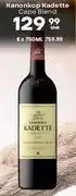 Liquor Junction Kanonkop Kadette Cape Blend-750ml offer