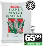 Spar Spar Super Maize Meal-10kg offer