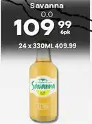 Liquor Junction Savanna 0.0-6 x 330ml offer
