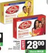 Spar Lifebuoy Soap Assorted-For Any 2 x 175g offer