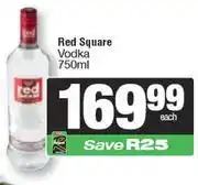 Spar Red Square Vodka-750ml offer