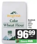 Spar Bergfresh Cake Wheat Flour-10kg offer