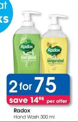 Clicks Radox offer