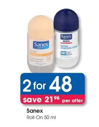 Clicks Sanex offer