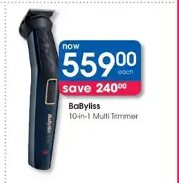 Clicks BaByliss offer
