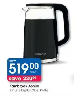 Clicks Kambrook Aspire offer