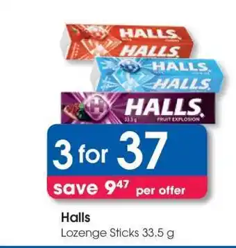 Clicks Halls offer