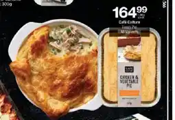 Checkers Café Culture Fresh Pie All Variants offer