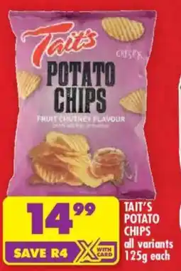 Shoprite Tait's potato chips offer