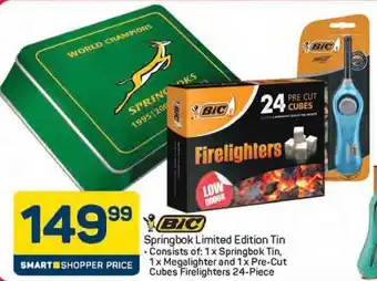 Pick n Pay BIC Springbok Limited Edition Tin offer