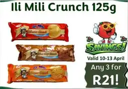 Foodeez Ili Mili Crunch offer