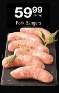 Checkers Hyper Pork Bangers offer